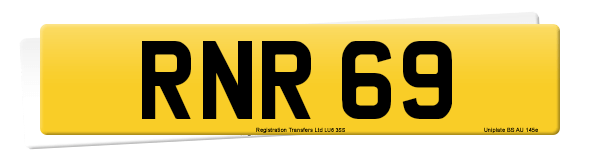 Registration number RNR 69